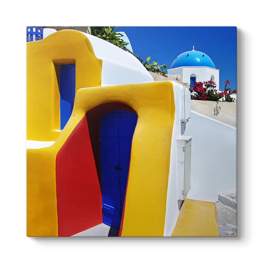 Santorini Kapı Tablosu - Model 3
